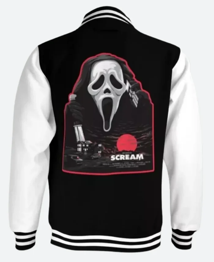 Scream Ghostface Varsity Jacket 1