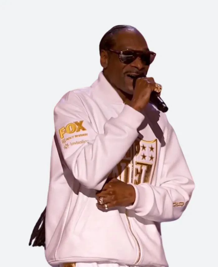 Snoop Dogg 14th Annual Honors NFL White Tracksuit