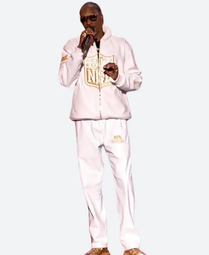 Snoop Dogg 14th Annual Honors White Tracksuit