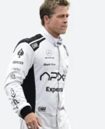 Sonny Hayes Brad Pitt F1 Racer Jacket close Up Image 2