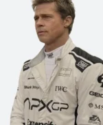 Sonny Hayes Brad Pitt F1 Racer Jacket close Up Image 3