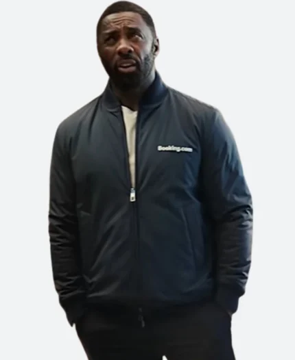 Super Bowl Halftime Idris Elba Bomber Jacket Front Image