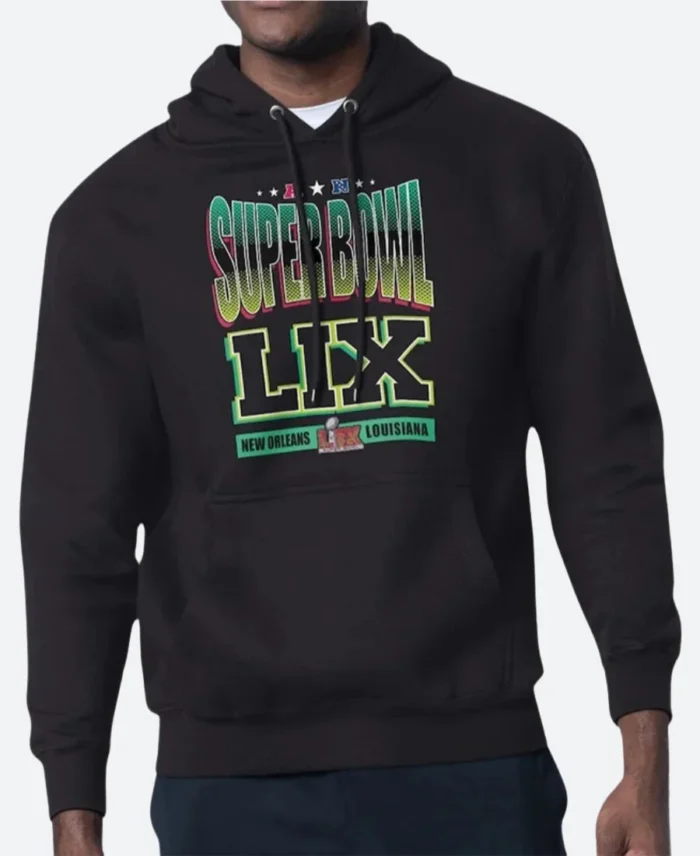 Super Bowl LIX New Orleans Louisiana Hoodie Front Image