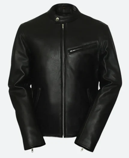 Super Bowl Lix Sam Worthington Leather Jacket