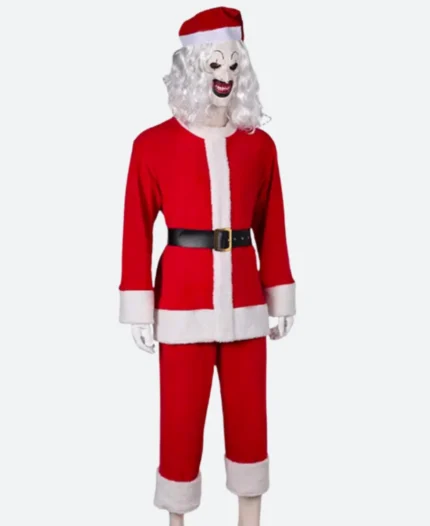 Terrifier 3 Art The Clown Santa Suit Front Image