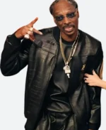 The Kelly Clarkson Show Snoop Dogg Leather Jacket Image 1