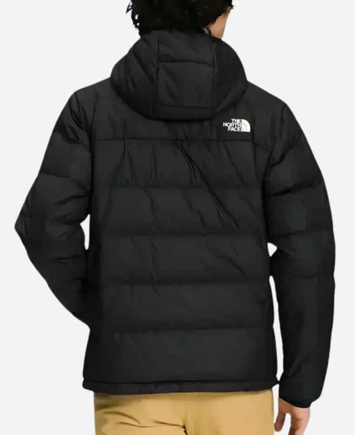 The North Face X Roxborough Luxe Puffer Jacket Black Back Image