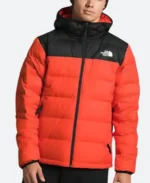 The North Face X Roxborough Luxe Puffer Jacket Red Front Image