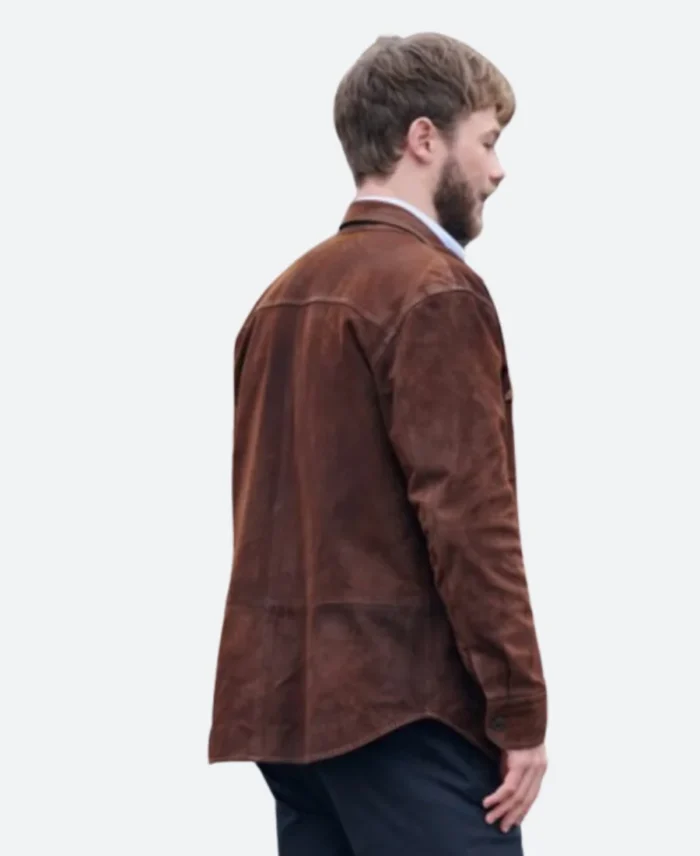 The Perfect Setting Alexander Remy Suede Leather Jacket Back Image