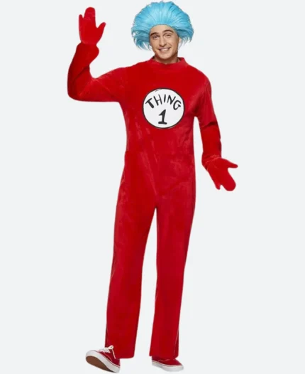 Thing 1 One Piece Costume Front Image