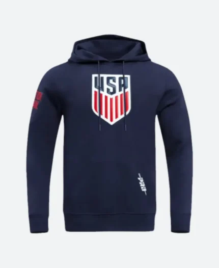 US Soccer Blue Hoodie