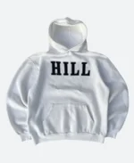 Vintage 90s Russell Athletic Hill White Pullover Hoodie