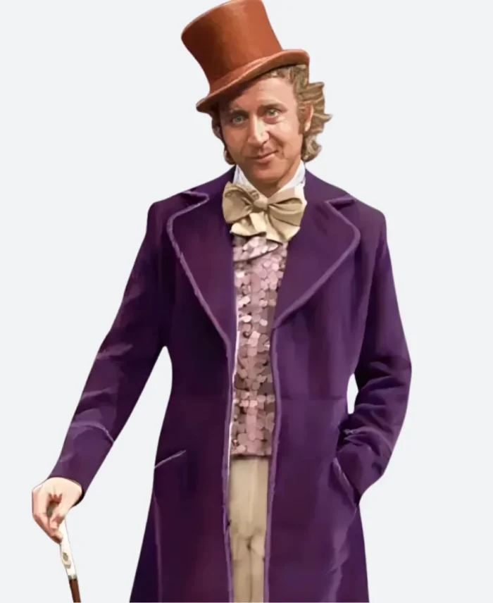 Willy Wonka Gene Wilder Purple Coat 2