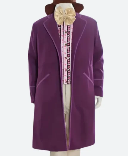 Willy Wonka Gene Wilder Purple Coat