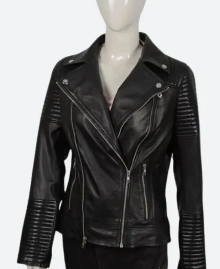 Yellowstone Beth Dutton Biker Leather Jacket