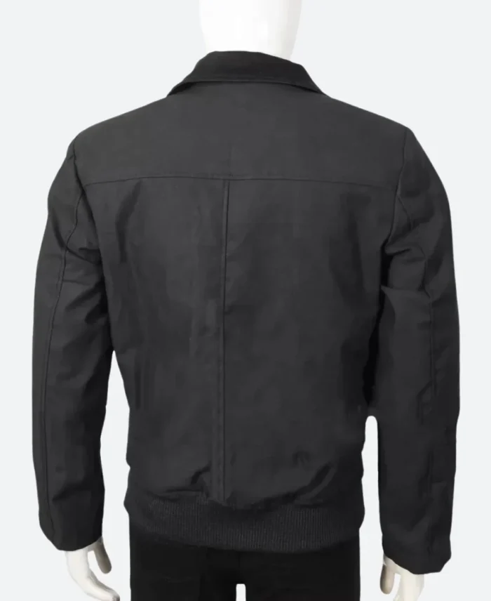 Yellowstone John Dutton Black Cotton Jacket 1