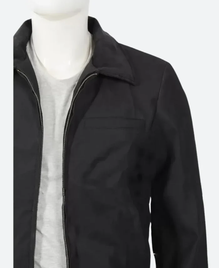 Yellowstone John Dutton Black Cotton Jacket 3