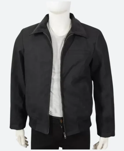 Yellowstone John Dutton Black Cotton Jacket