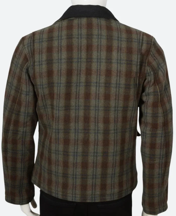 Yellowstone John Dutton Plaid Coat 1