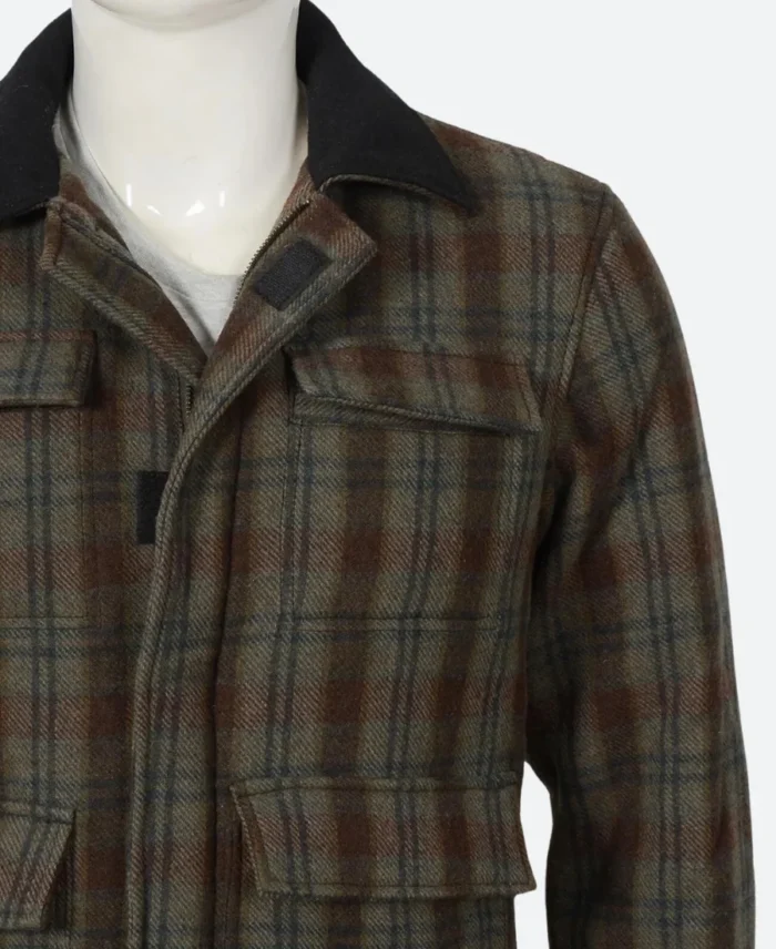 Yellowstone John Dutton Plaid Coat 3