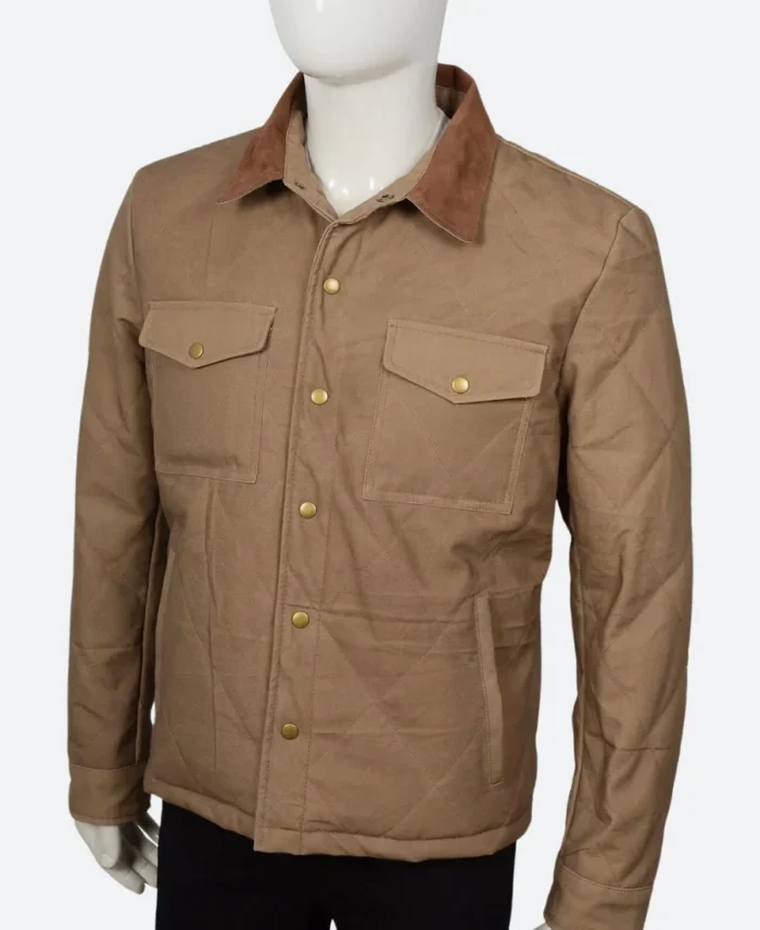 Yellowstone John Dutton Quilted Cotton Jacket 3