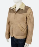 Yellowstone John Dutton Suede Leather Jacket 4