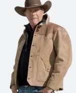 Yellowstone John Dutton Suede Leather Jacket 6