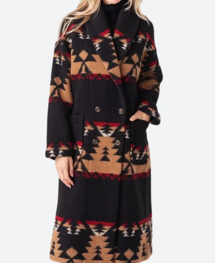 Yellowstone S05 Beth Dutton Printed Coat