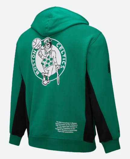 Boston Celtics Kelly Green Hardwood Hoodie