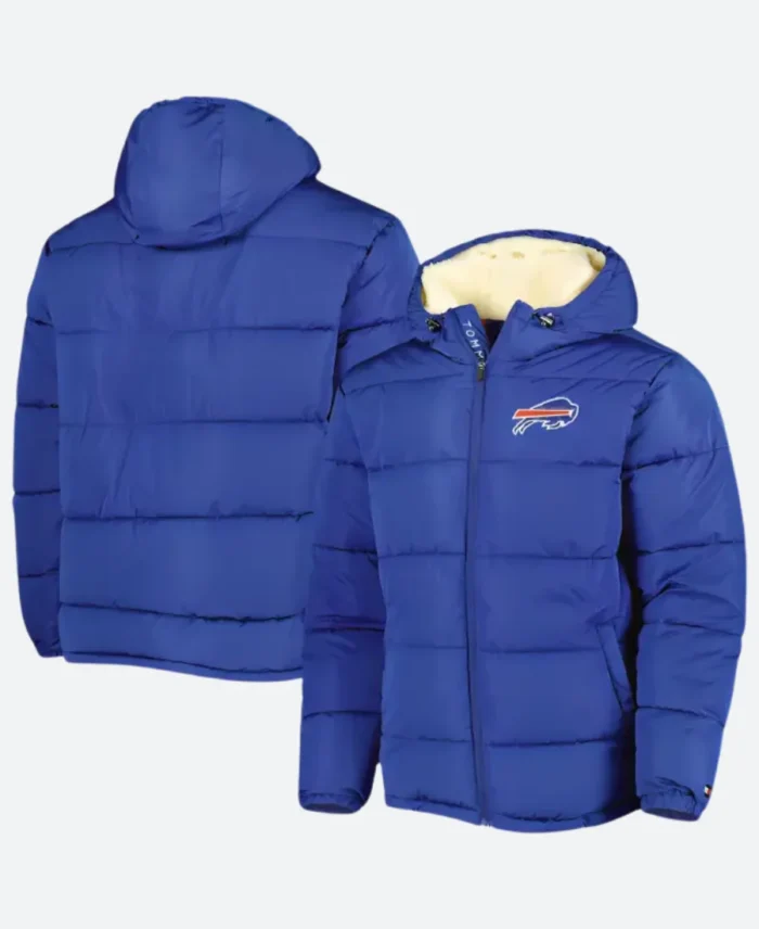 Buffalo Bills Hooded Puffer Jacket - Image 4