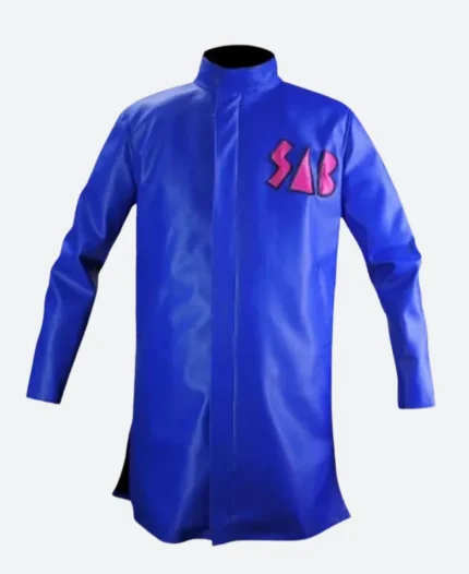 Dragon Ball Z Goku Sab Leather Coat Front Image