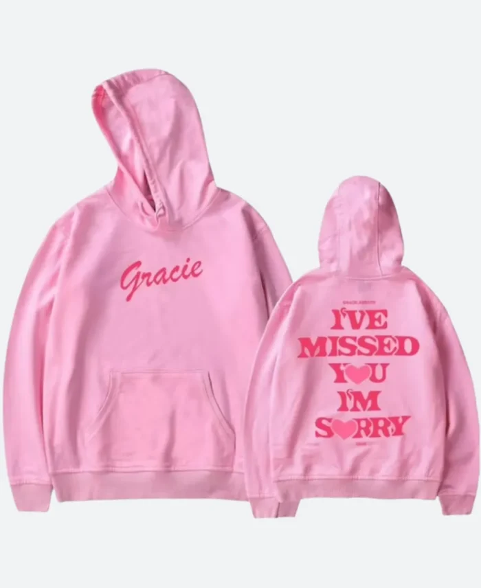 Gracie Abrams Pink Hoodie