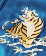 How To Be Single Robin’s Double Tiger Jacket Logo Image