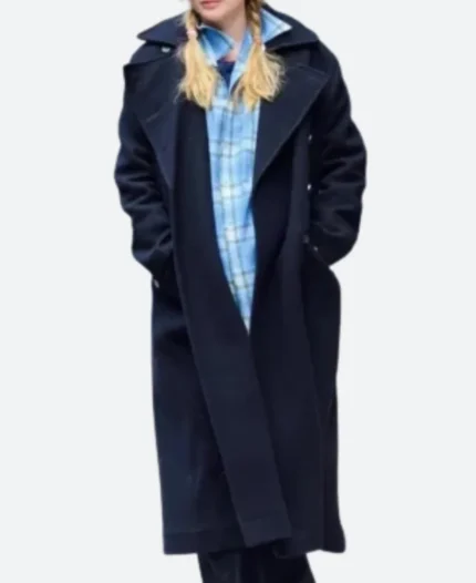 Jennifer Lawrence Black Coat