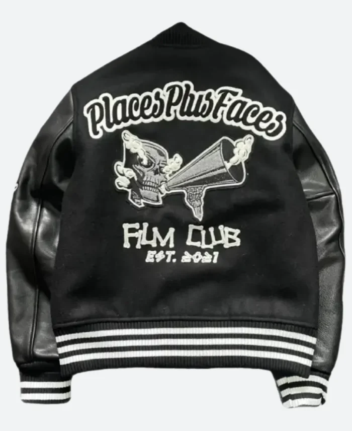 Ken Carson Letterman Varsity Jacket Back Image