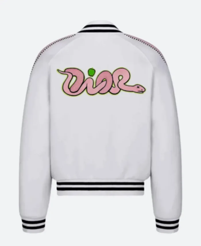 Kylian Mbappe Dior Varsity Jacket