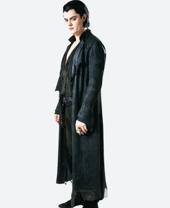 Maleficent Diaval Leather Coat Full Image