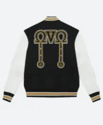 Mens OVO Omega Varsity Jacket Back Image