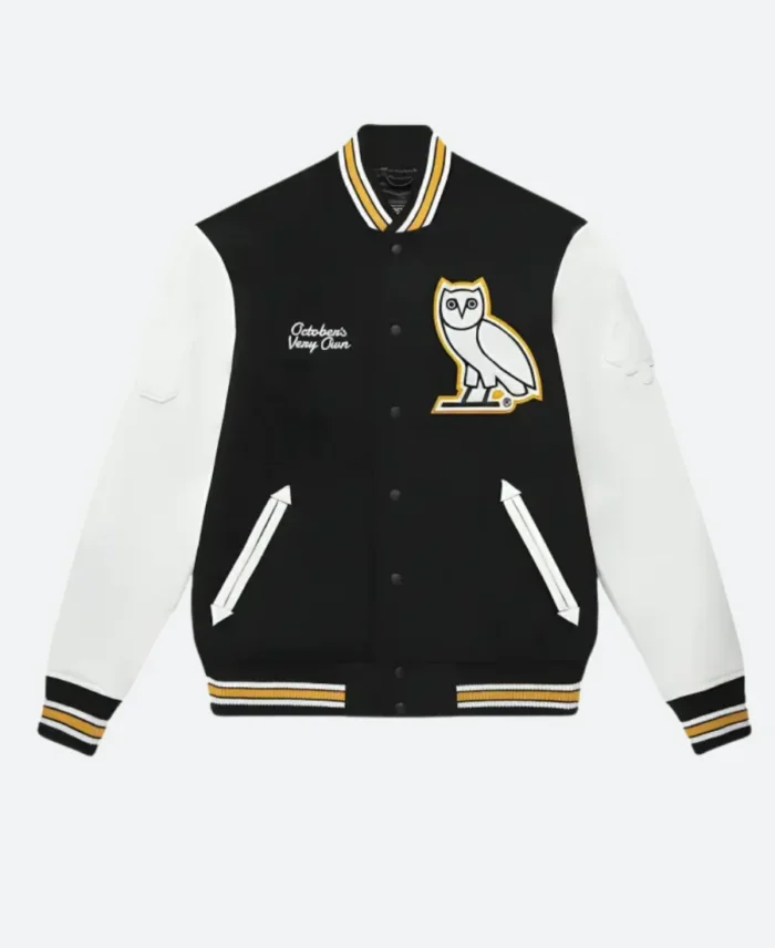 Mens OVO Omega Varsity Jacket Front Image