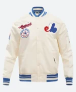 Montreal Expos Retro Varsity Jacket Front Image