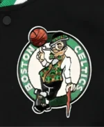 NBA Boston Celtics Letterman Varsity Jacket Logo Image