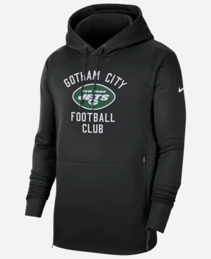 Ny Jets Gotham City Hoodie Front Image