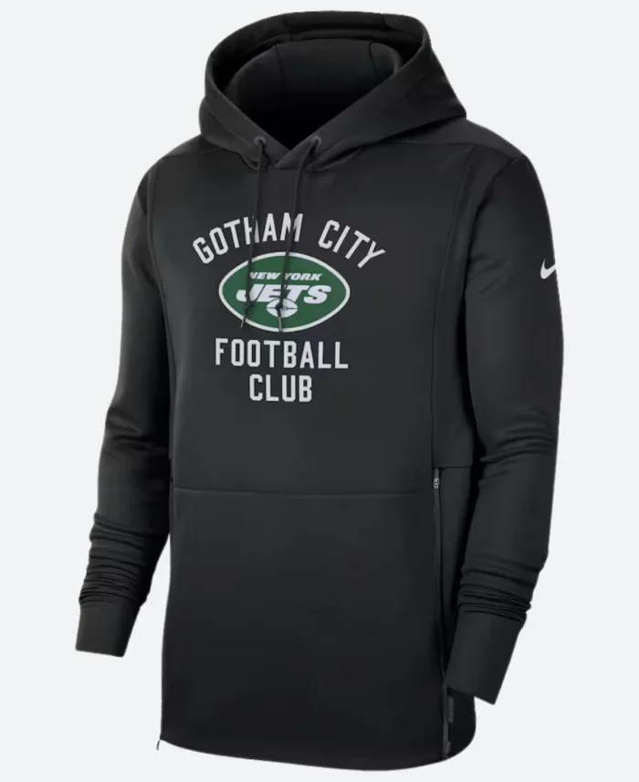 Ny Jets Gotham City Hoodie Front Image