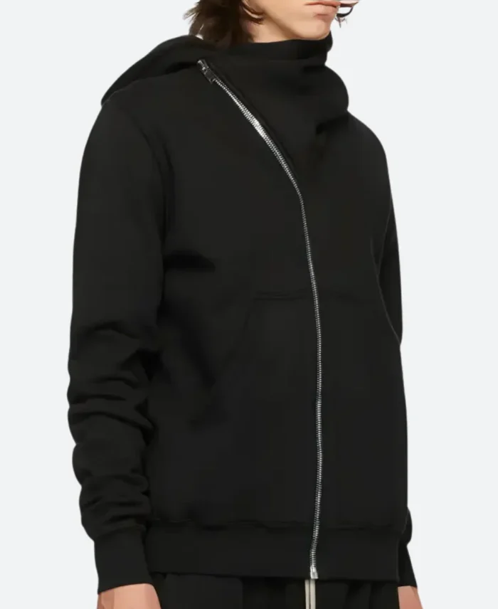Rick Owens Mountain Hoodie Close up Image