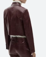 Sisterhood Lnc Megan Leather Jacket BAck Image
