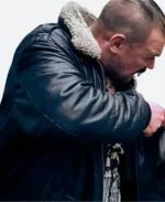 Sixty Minutes Winkler Leather Jacket Close Up Image