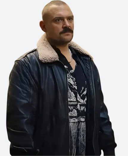 Sixty Minutes Winkler Leather Jacket Front Image