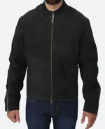 Spectre James Bond Suede Leather Jacket Front Image