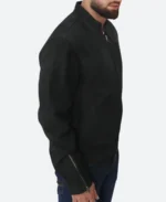 Spectre James Bond Suede Leather Jacket Side Image