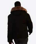 Spider-Man Miles Morales Hooded Coat Bacck Image